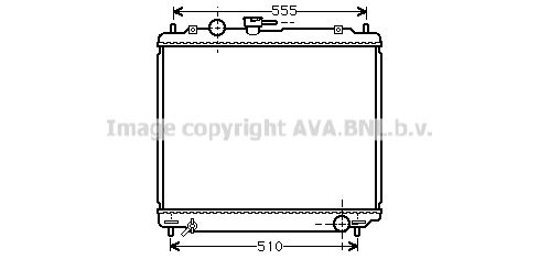 AVA QUALITY COOLING Радиатор, охлаждение двигателя MT2109